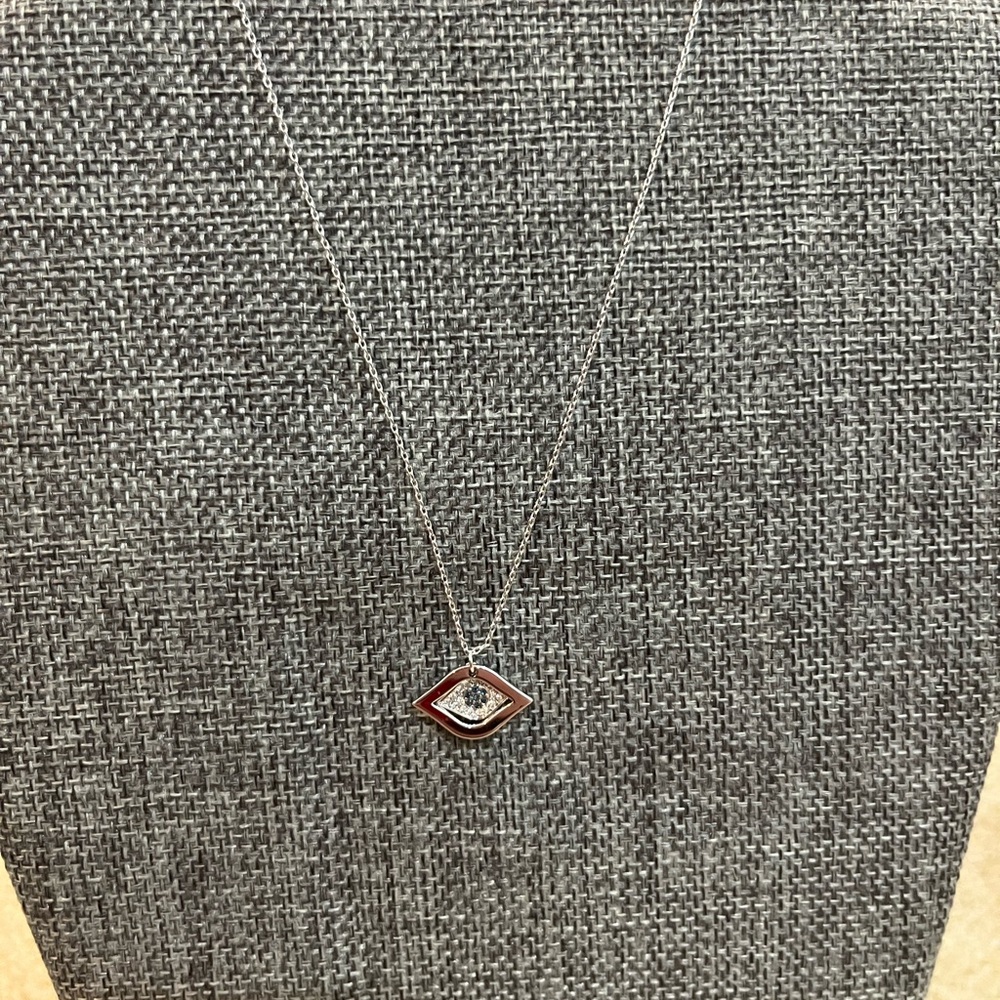 Touchstone Crystal Evil Eye Necklace